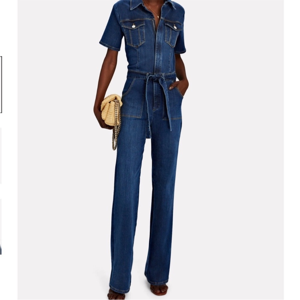 Frame Denim Women's Dark Blue Overalls